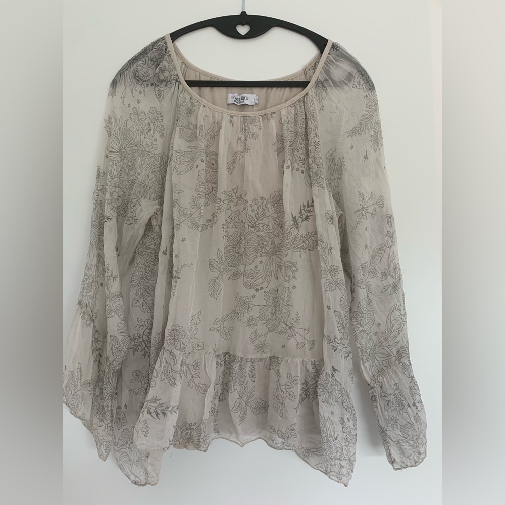 Luisa Ricci Silk top, S